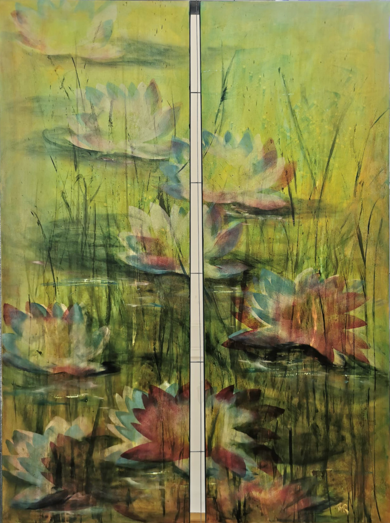 Seerosen von Rosemarie Rudnik