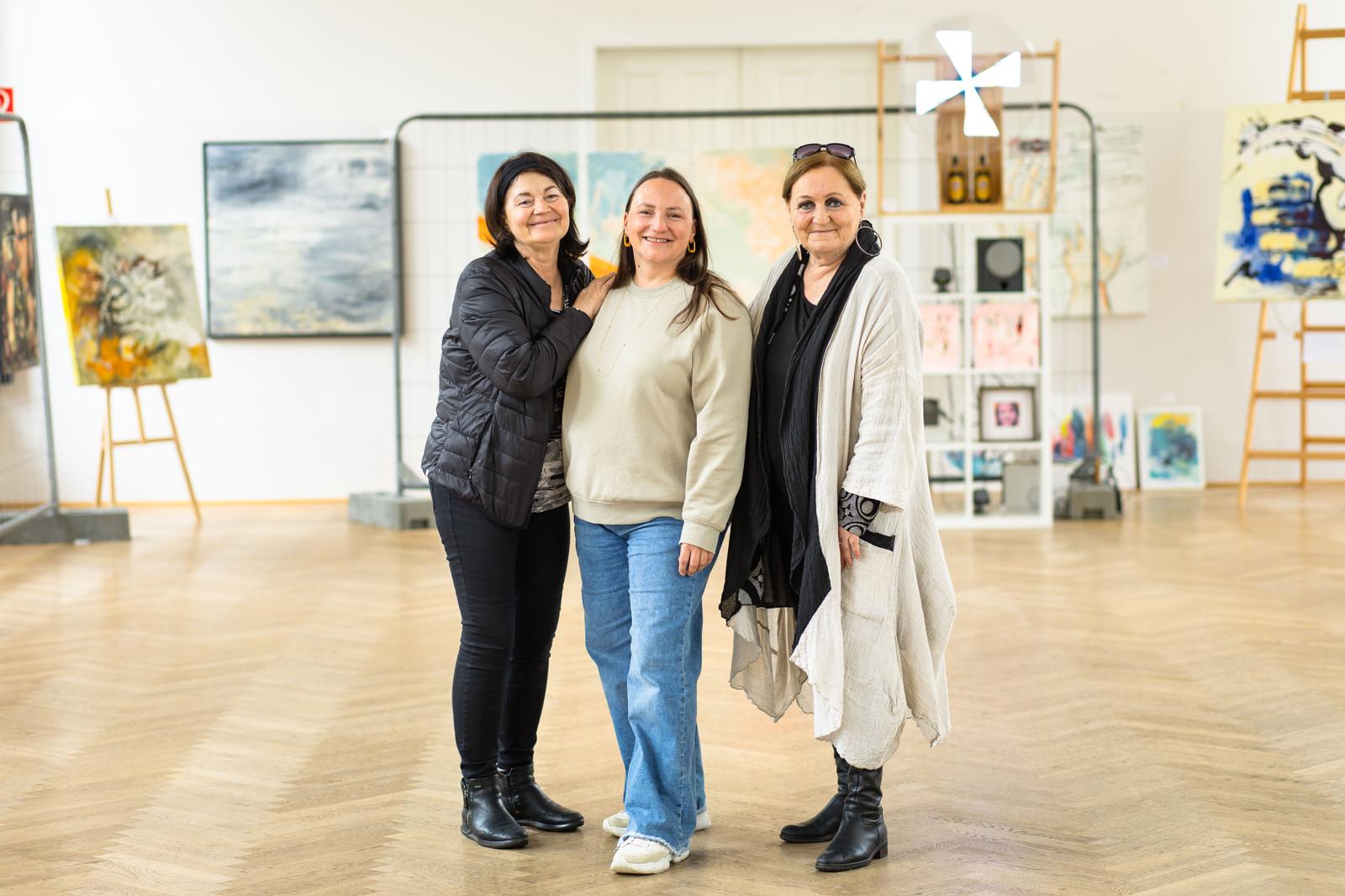 Karin Stadler, Susanne Meerwald-Stadler und Ilona Gneuß von Inside-Salzkammergut